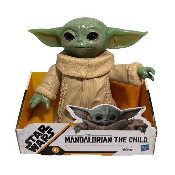 Hasbro Star Wars Mandalorian Baby Yoda The Child Posable Figure 6.5" Grogu New - Picture 1 of 7